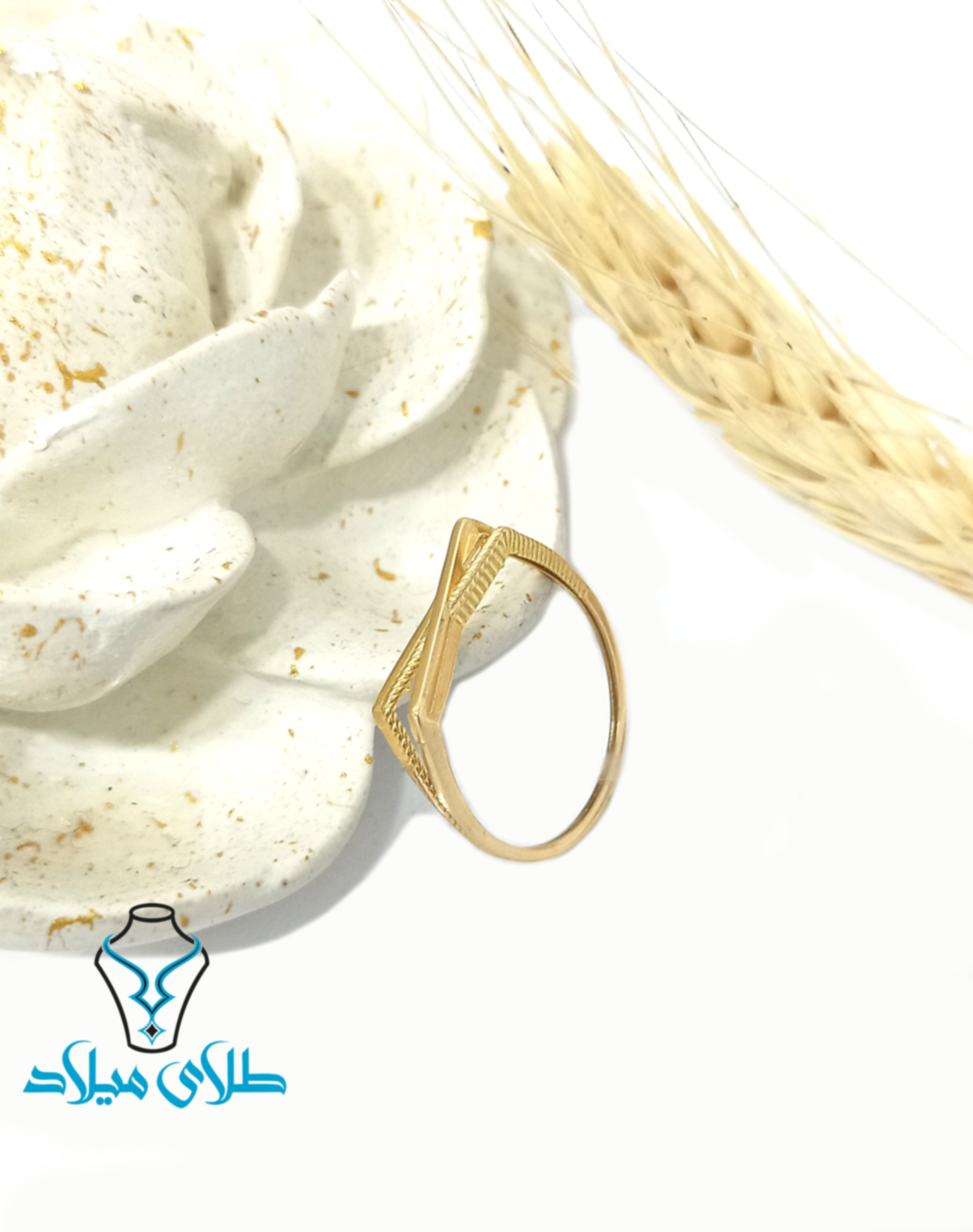 انگشتر طلا هوژین · انگشتر طلا