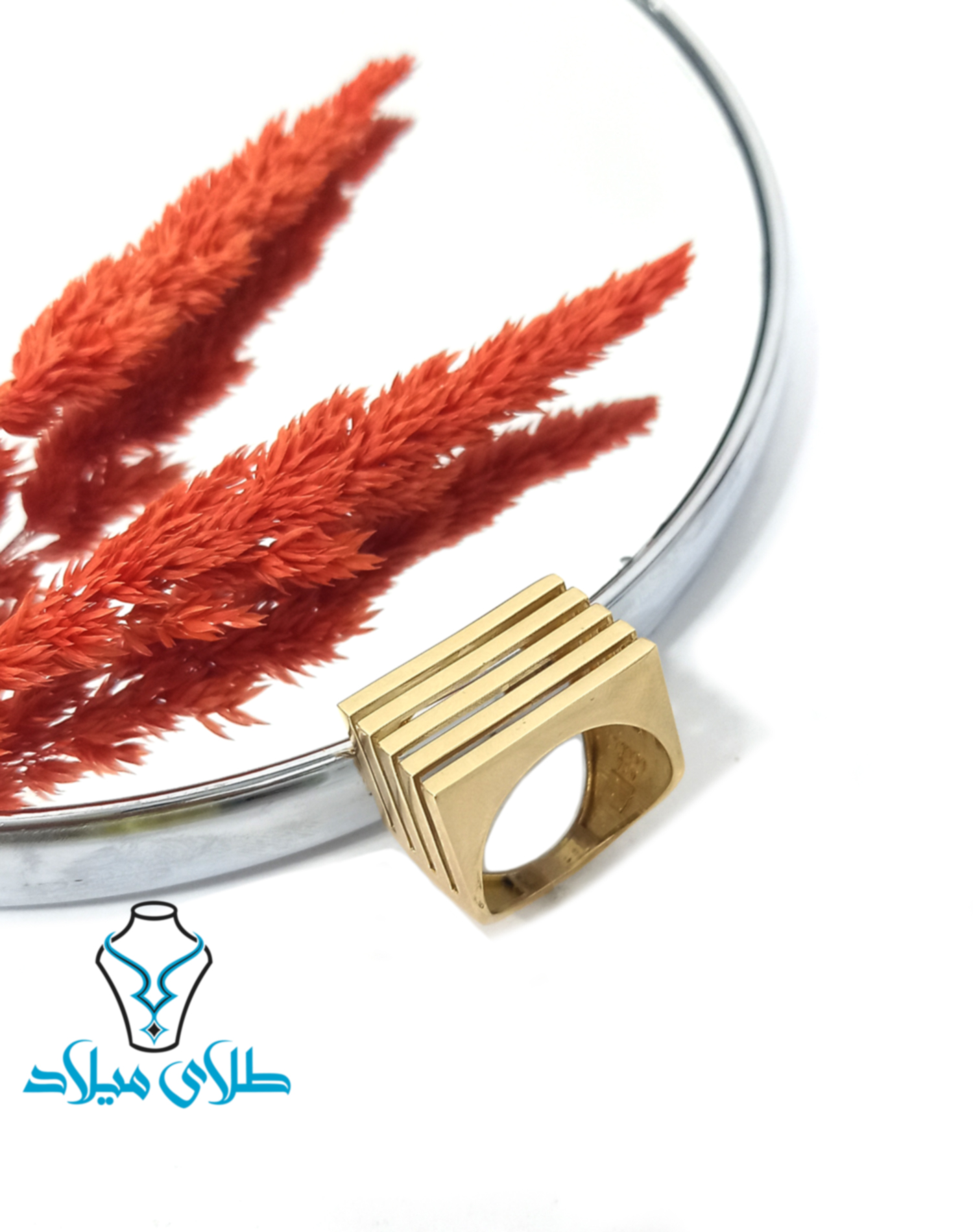 انگشتر طلا متینا · انگشتر طلا