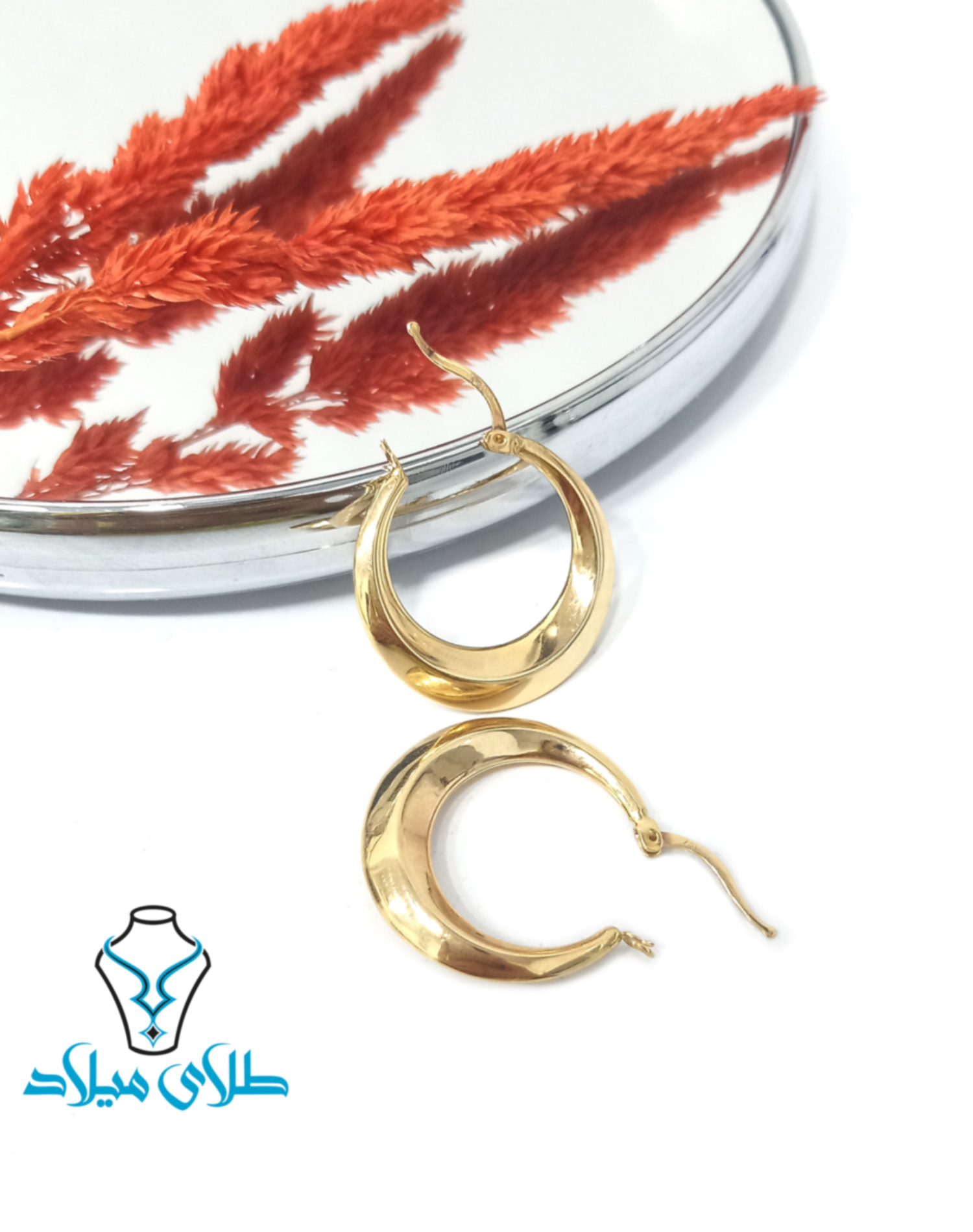 گوشواره حلقه ای کالین · گوشواره حلقه‌ ای