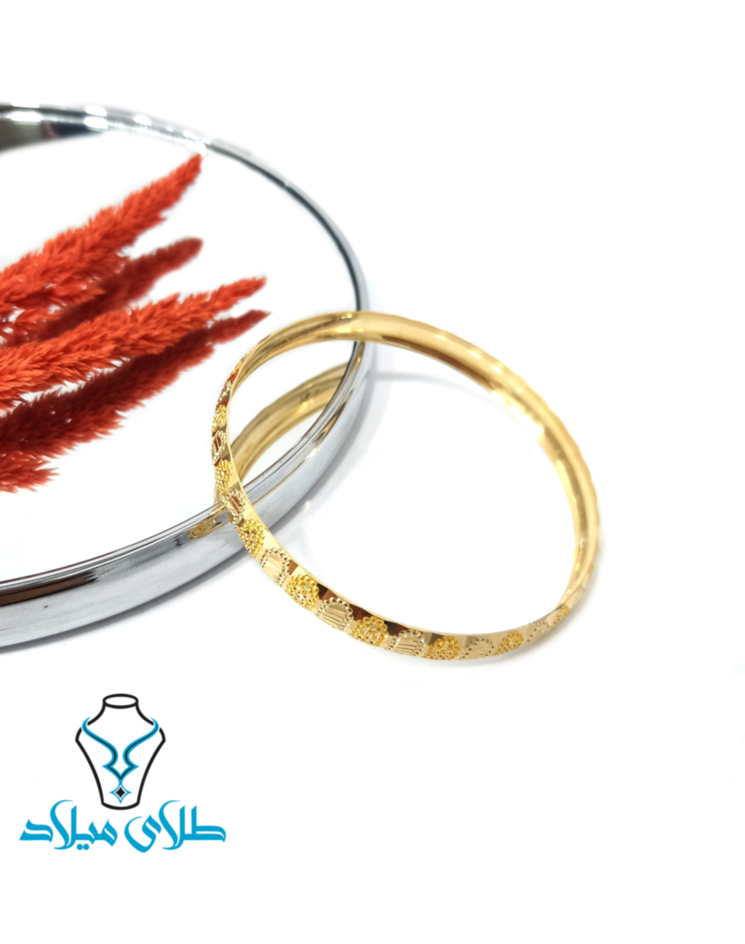 النگو طلا آرمیلا · النگو سایز 3