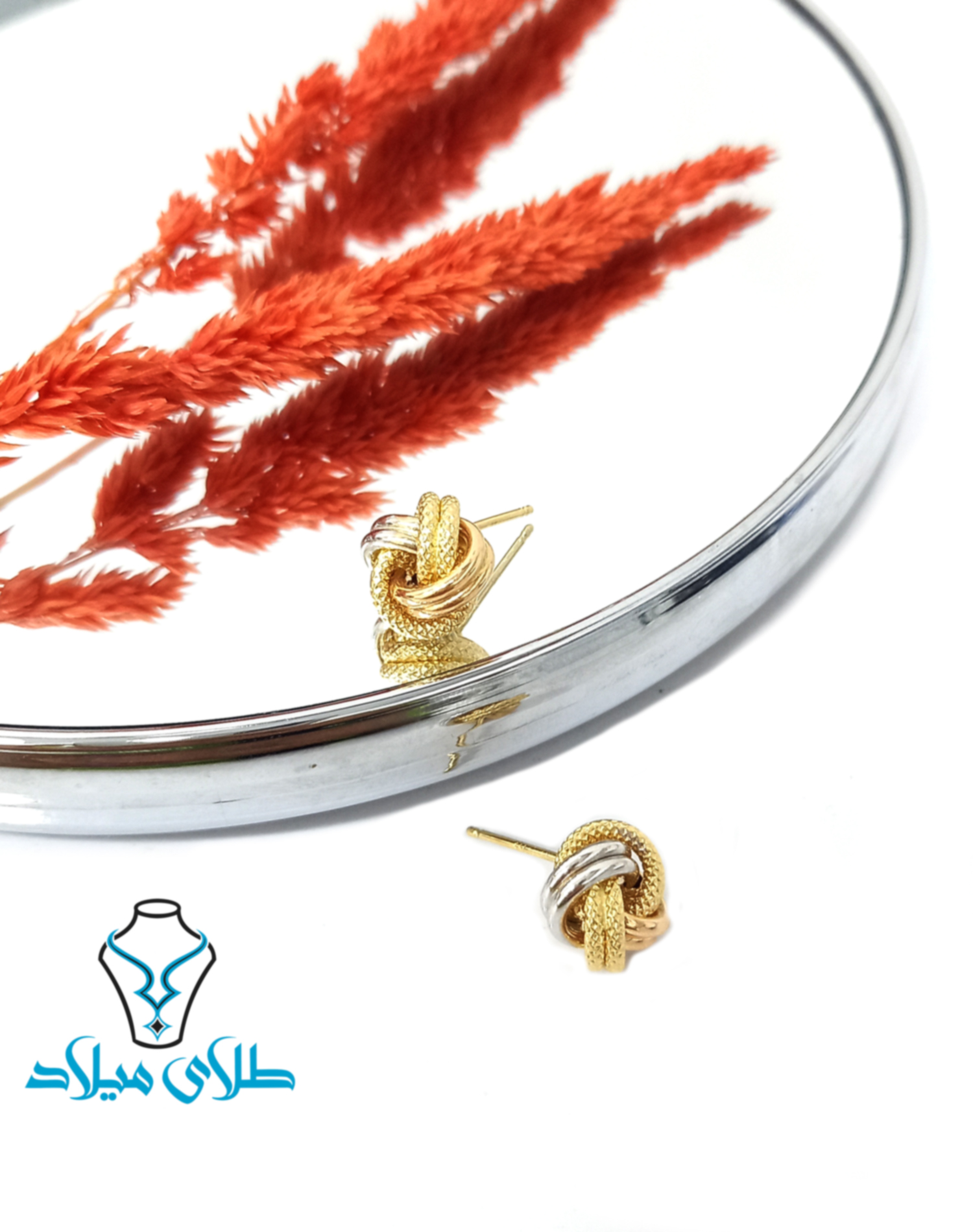 گوشواره میخی متیس · گوشواره میخی