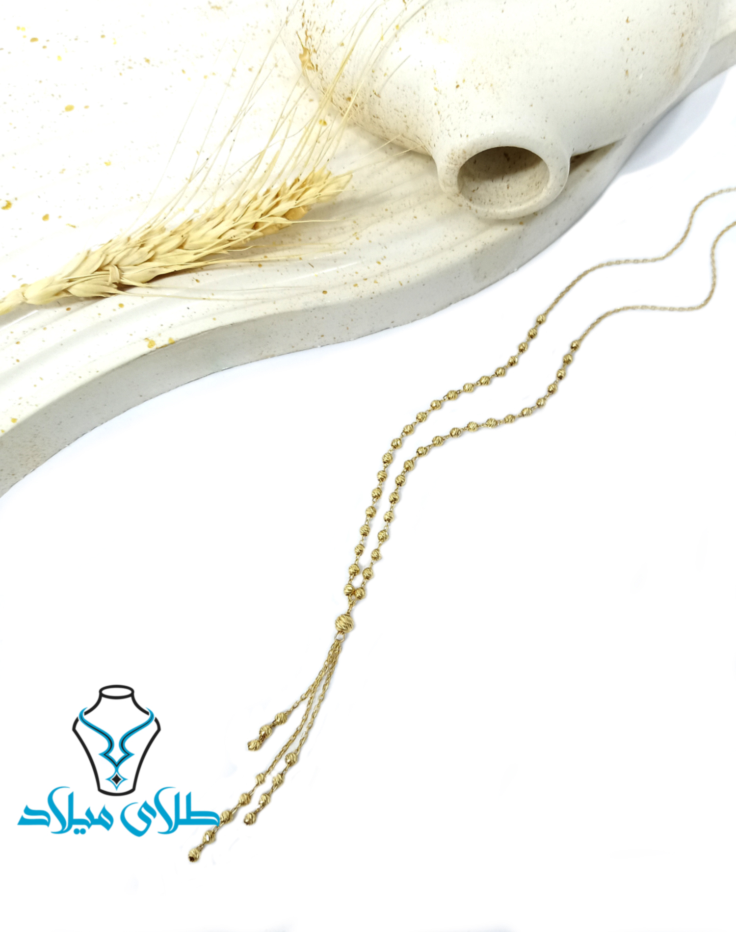 گردنبند طلا یاسی · گردنبند طلا