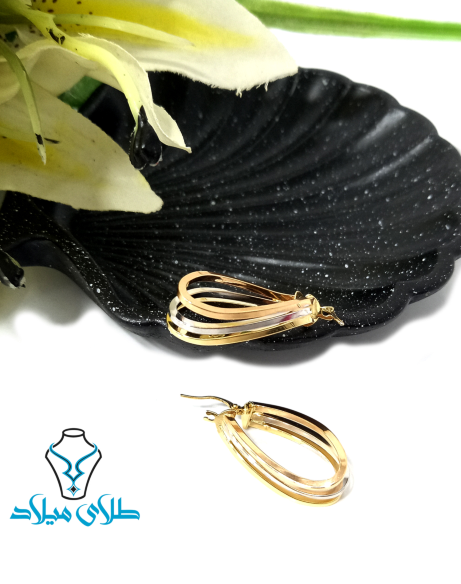 گوشواره حلقه ای آمیتریس · گوشواره حلقه‌ ای