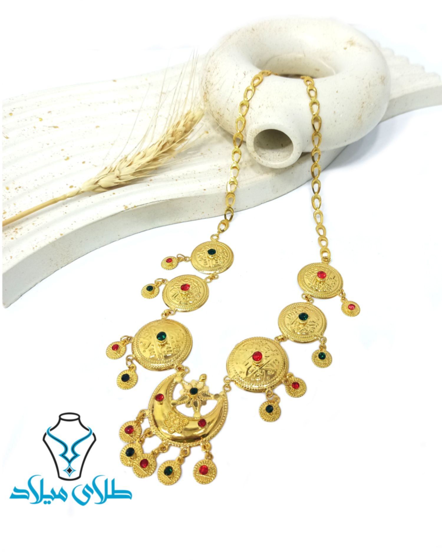 گردنبند طلا ماهک · گردنبند طلا
