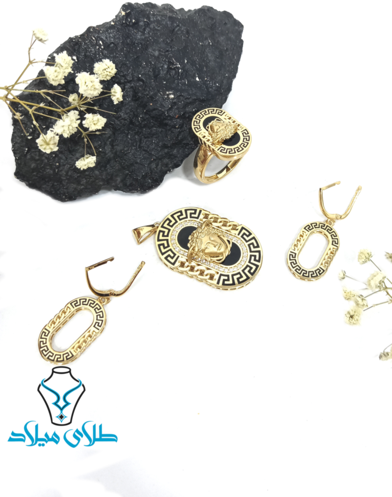سرویس طلا ورساچ کد3 · سرویس ورساچه · 18 عیار · 13.72 گرم