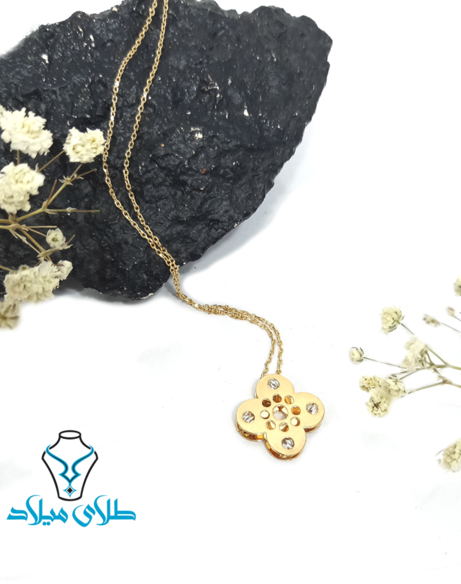 گردنبند طلا ونکلیف کد1 · گردنبند طلا ونکلیف · 18 عیار · 2.38 گرم