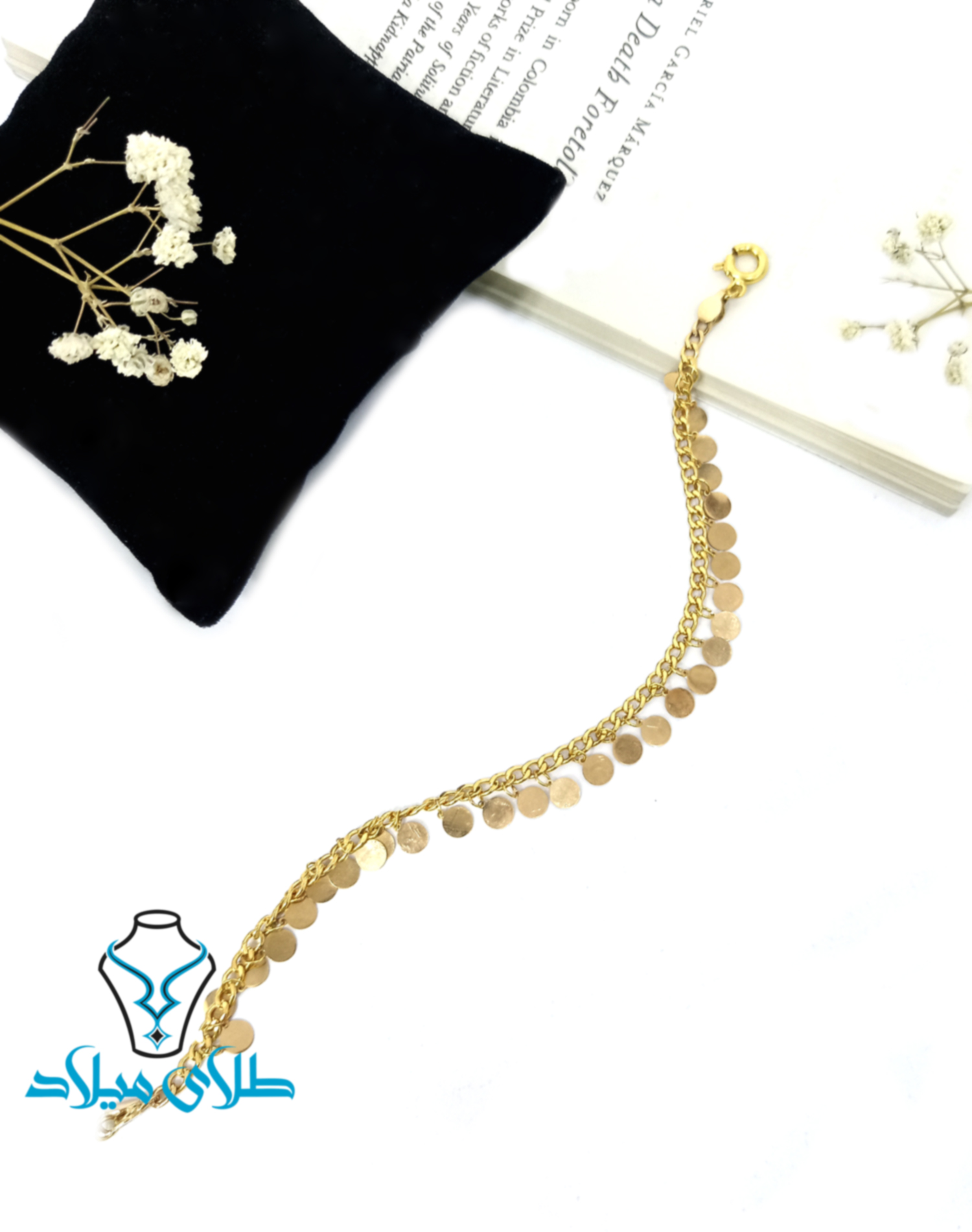 دستبند طلا برسین · دستبند طلا · 18 عیار · 5.19 گرم