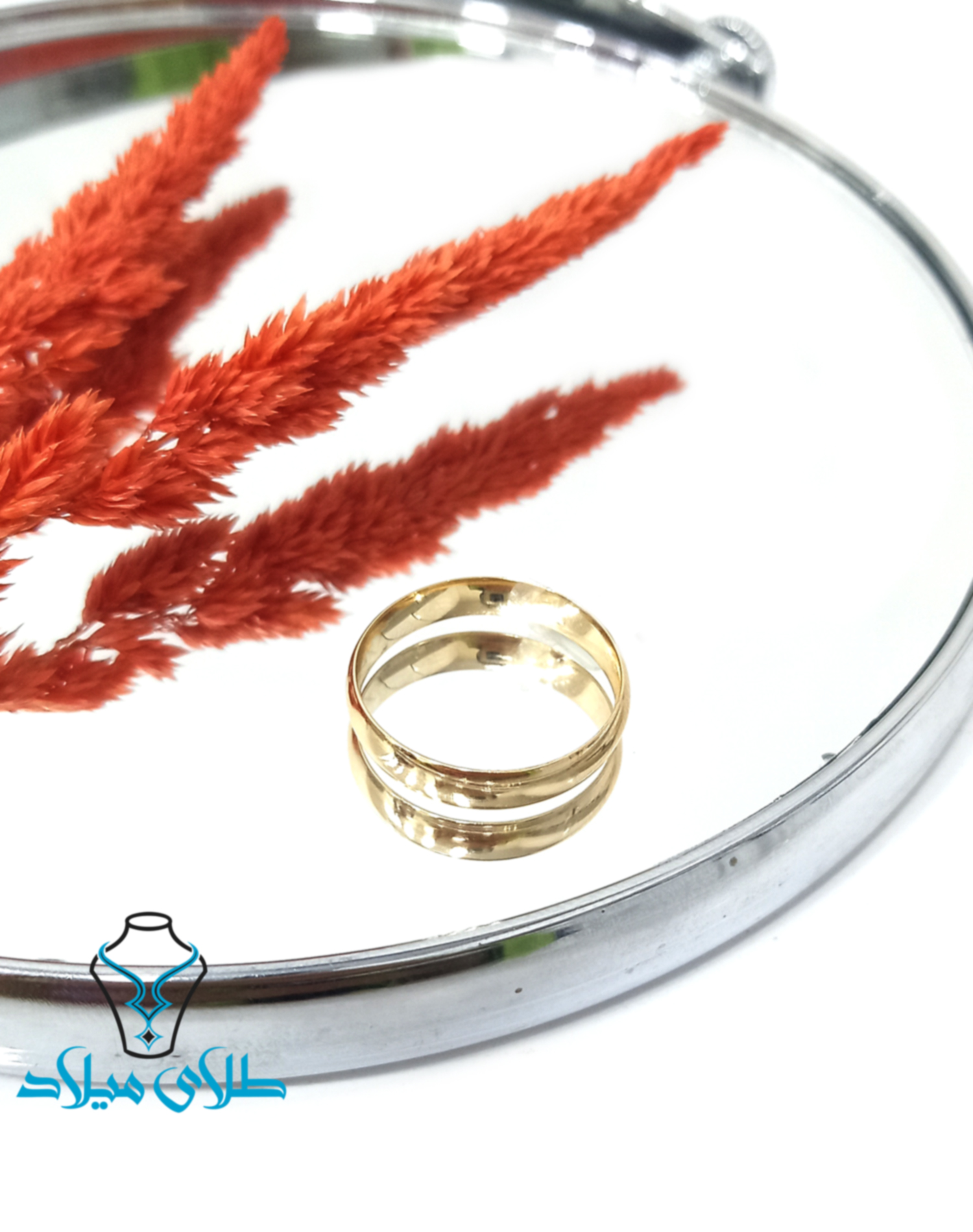 انگشتر کارتیه کد9 · حلقه ازدواج طلا · 18 عیار · 3.62 گرم