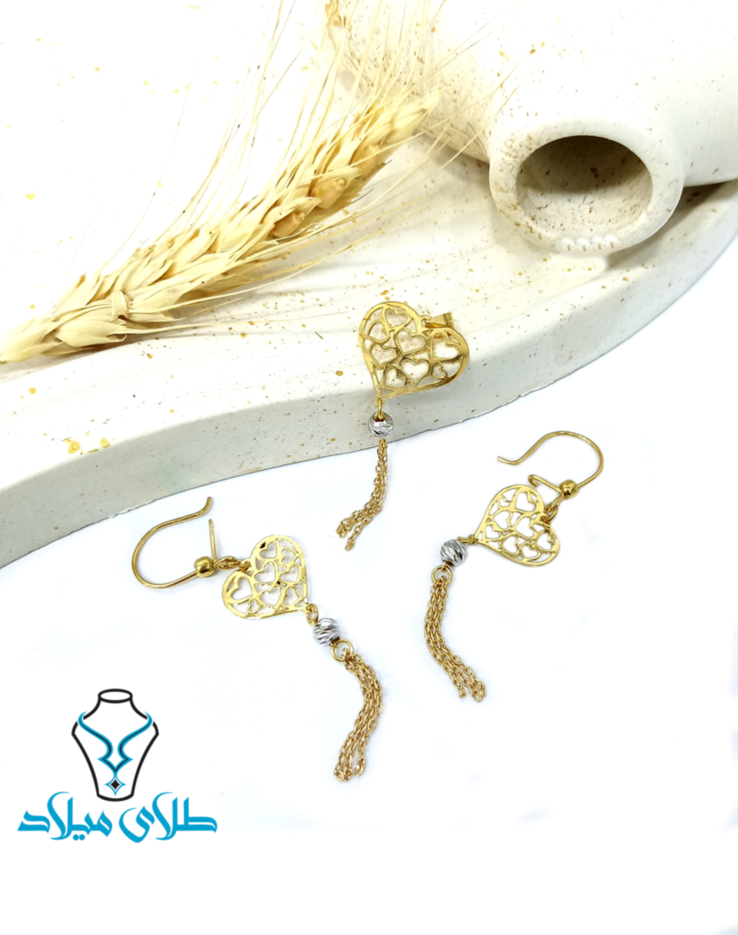 سرویس طلا دلژین · سرویس طلا · 18 عیار · 2.99 گرم