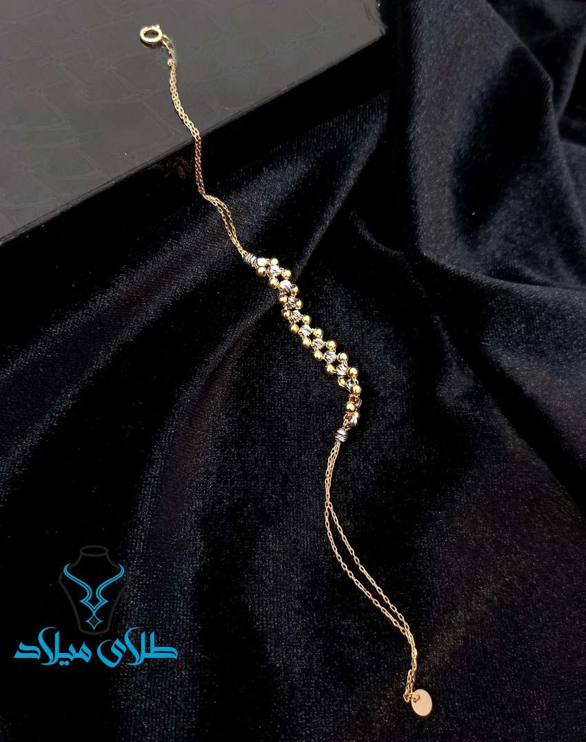 دستبند طلا آلبرنادو کد5 · دستبند زنجیری
