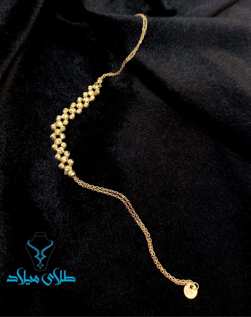 دستبند طلا آلبرنادو کد4 · دستبند زنجیری