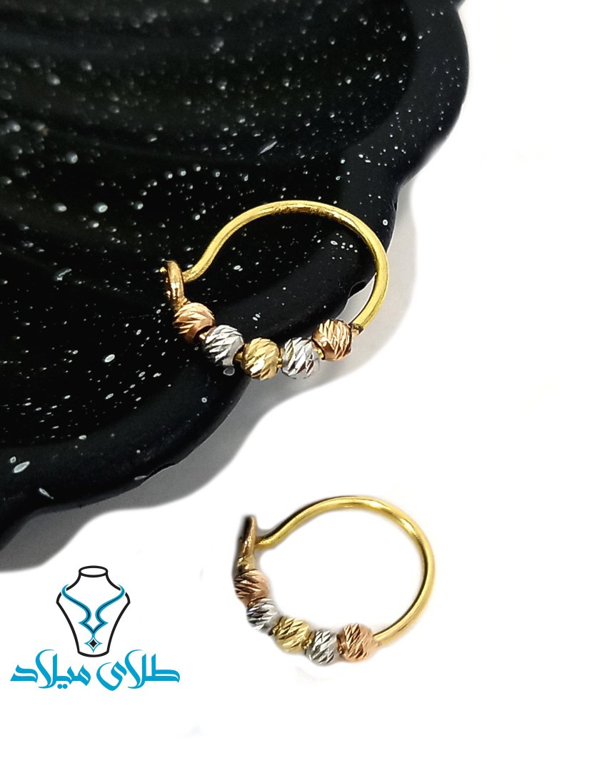 گوشواره حلقه‌ای آلبرنادو کد4 · گوشواره حلقه‌ ای