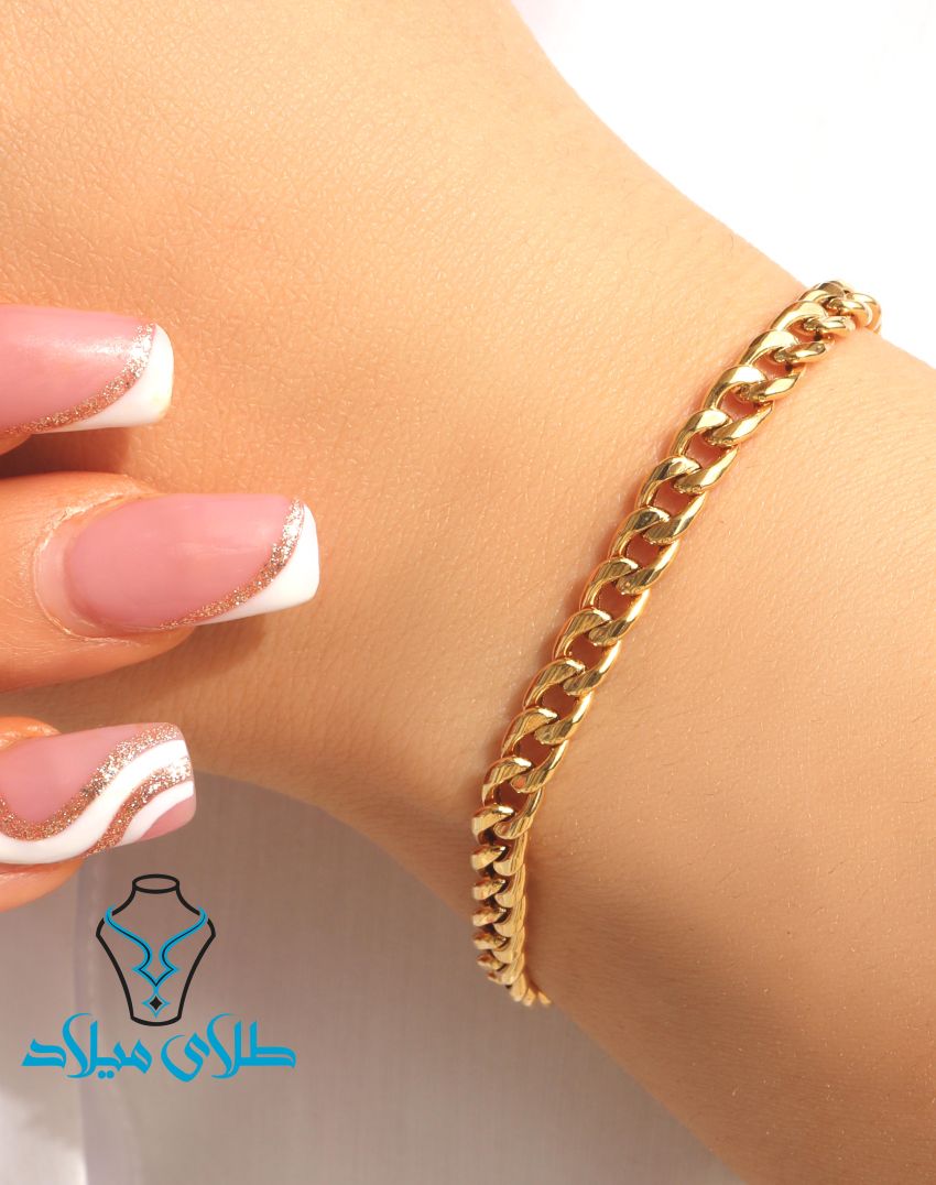 دستبند طلا کارتیه کد40 · دستبند کارتیه · 18 عیار · 2.24 گرم