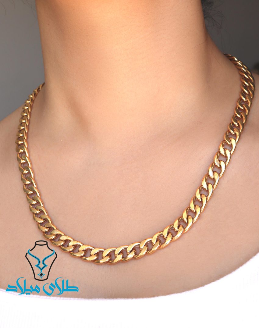 گردنبند طلا کارتیه کد18 · گردنبند مردانه طلا