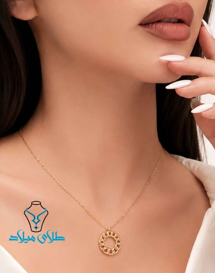 گردنبند کارتیه کد2 · گردنبند کارتیه · 18 عیار · 4.85 گرم