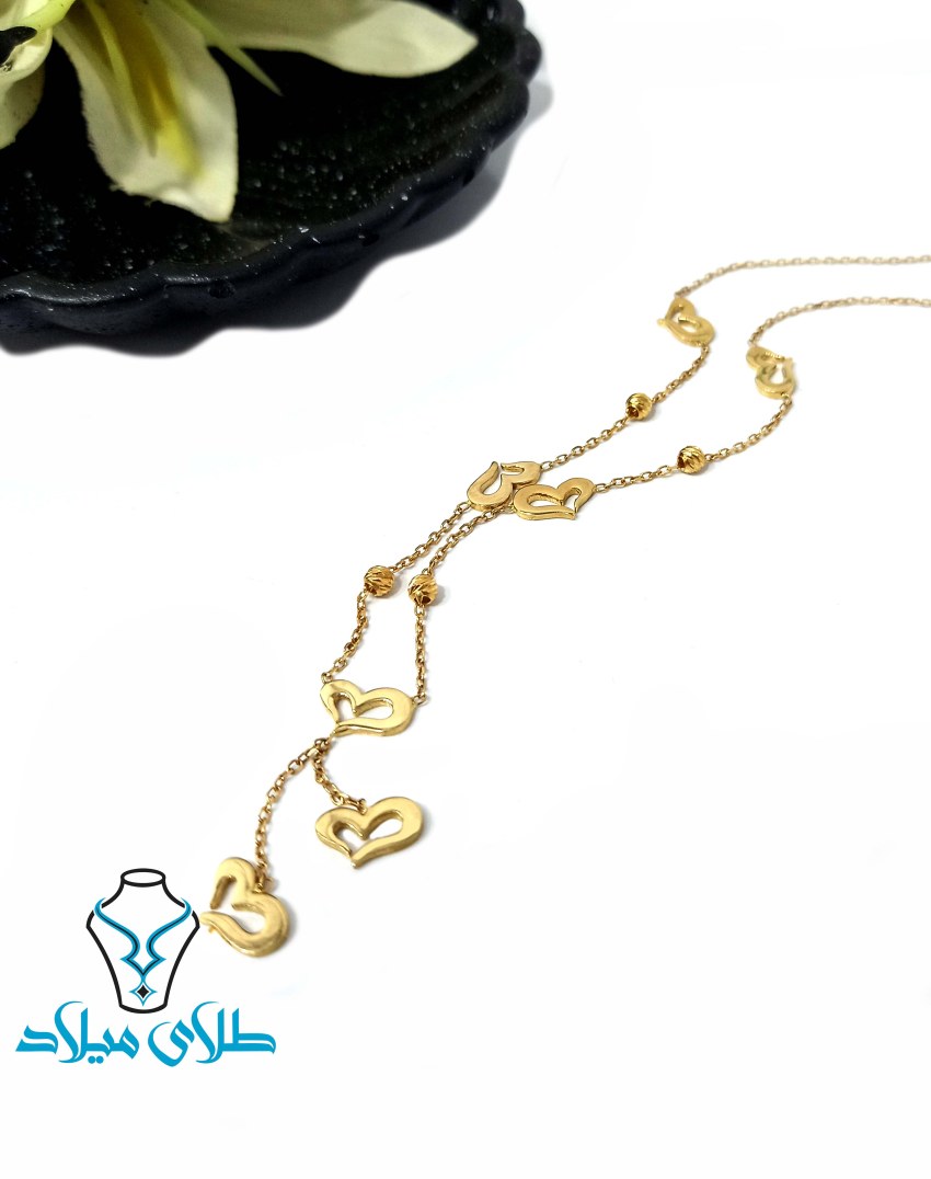 گردنبند طلا دلنیا · گردنبند طلا