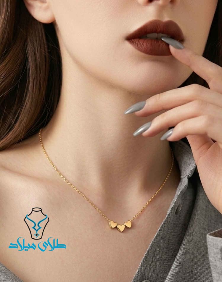 گردنبند طلا دلیار · گردنبند طلا