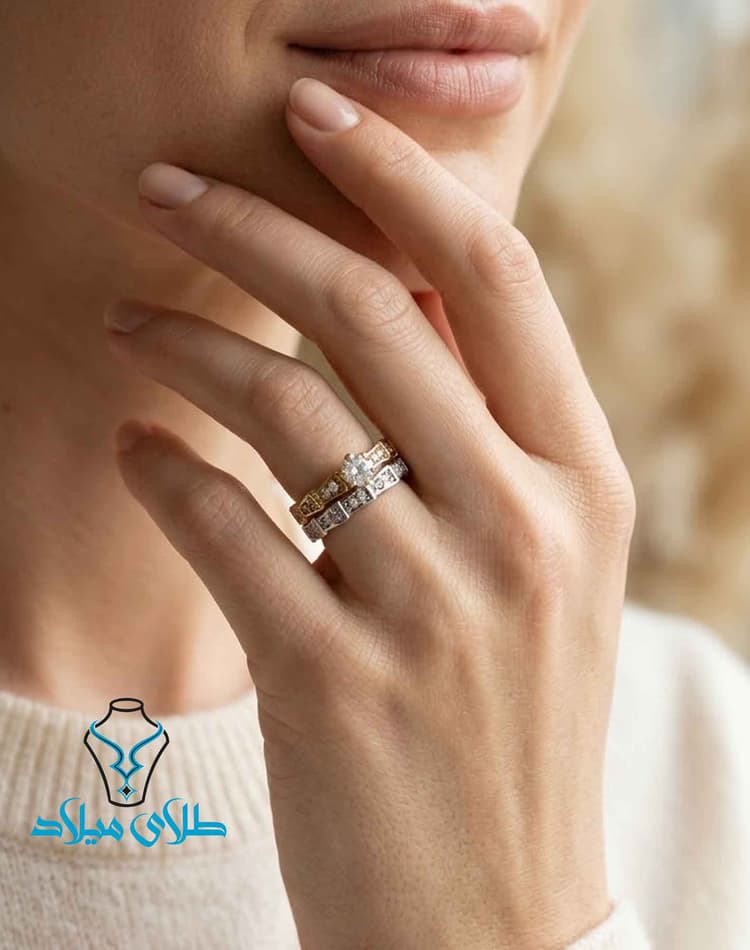 انگشتر سولیتر الن · انگشتر سولیتر · 18 عیار · 3.75 گرم