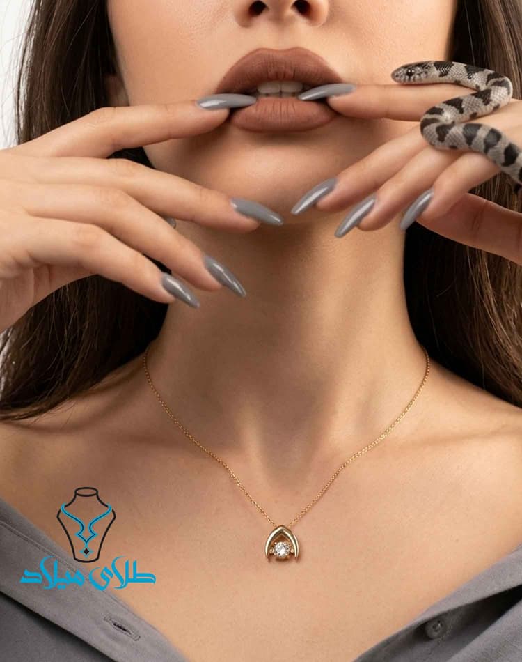 گردنبند فانتزی مارال · گردنبند طلا · 18 عیار · 5.03 گرم