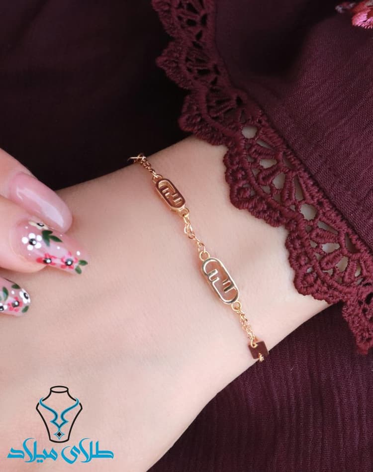 دستبند فندی طلا