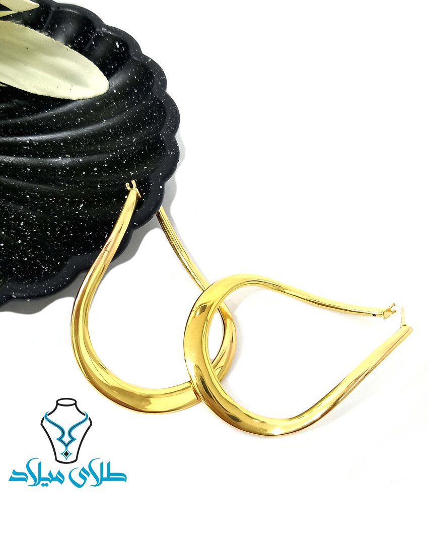 گوشواره حلقه ای جورجینا · گوشواره حلقه‌ ای