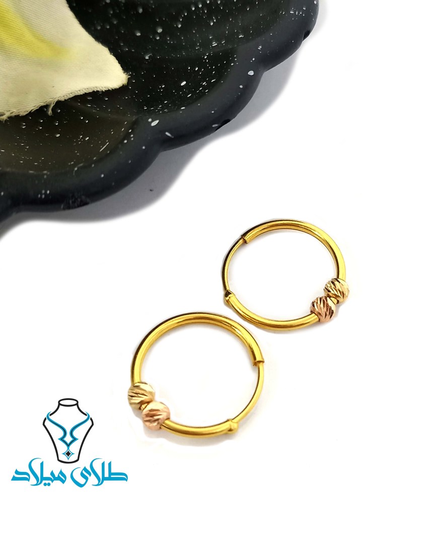 گوشواره حلقه ای هانی · گوشواره حلقه‌ ای