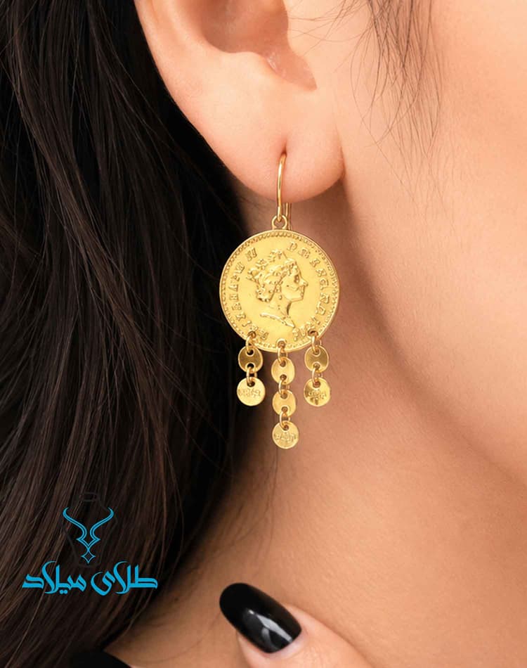 گوشواره آویز کد1