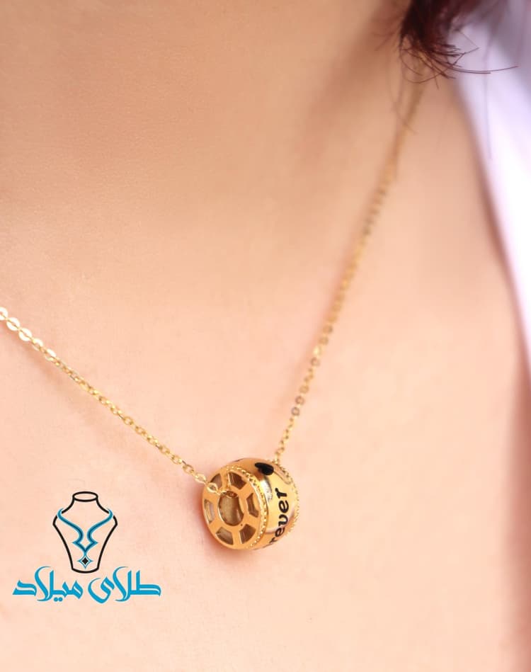 گردنبند لاوین طلا · گردنبند مینیمال طلا · 18 عیار · 3.12 گرم