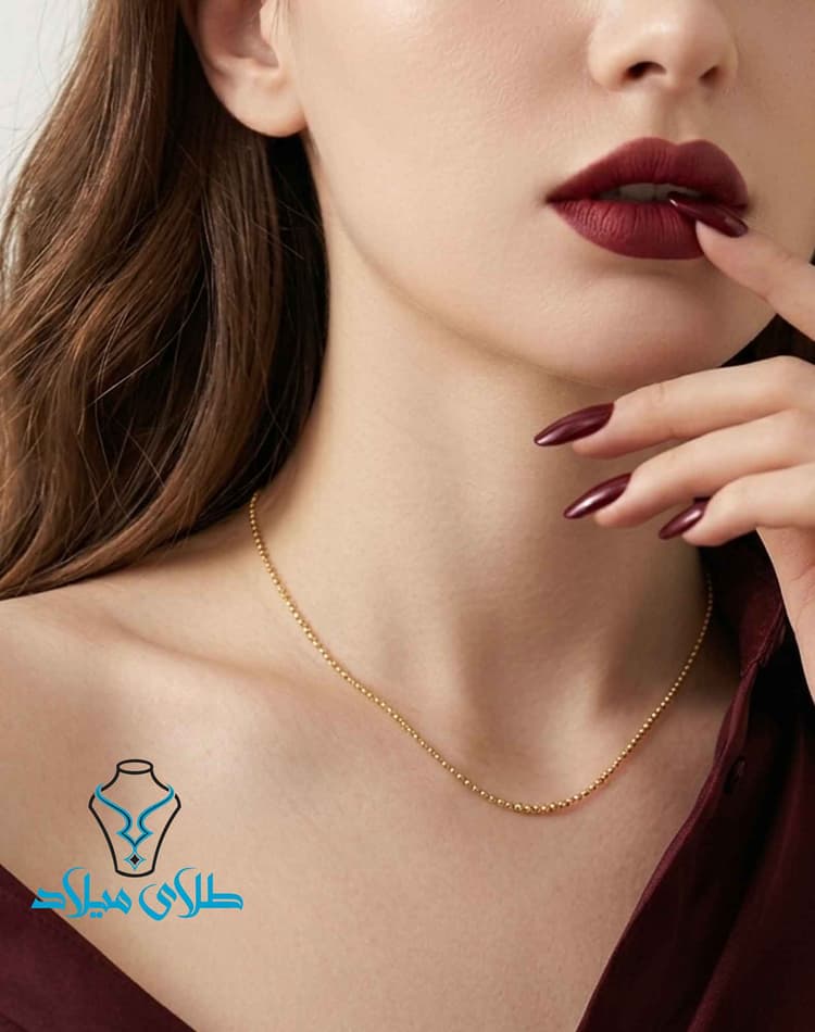 گردنبند طلا لیندا · گردنبند طلا