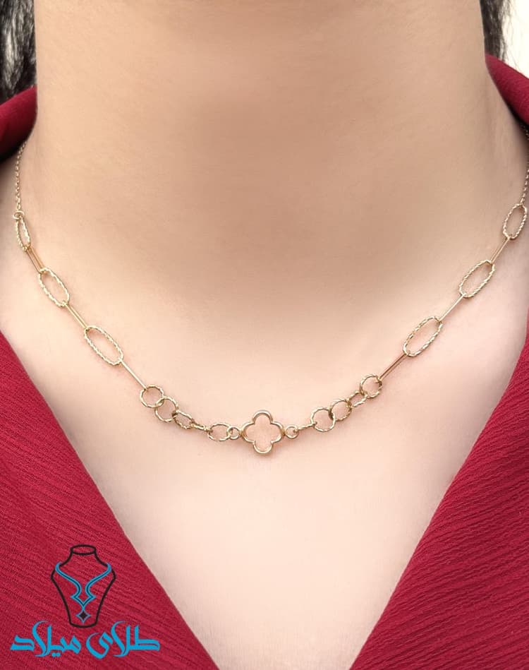 گردنبند مهتا · گردنبند طلا · 18 عیار · 3.99 گرم