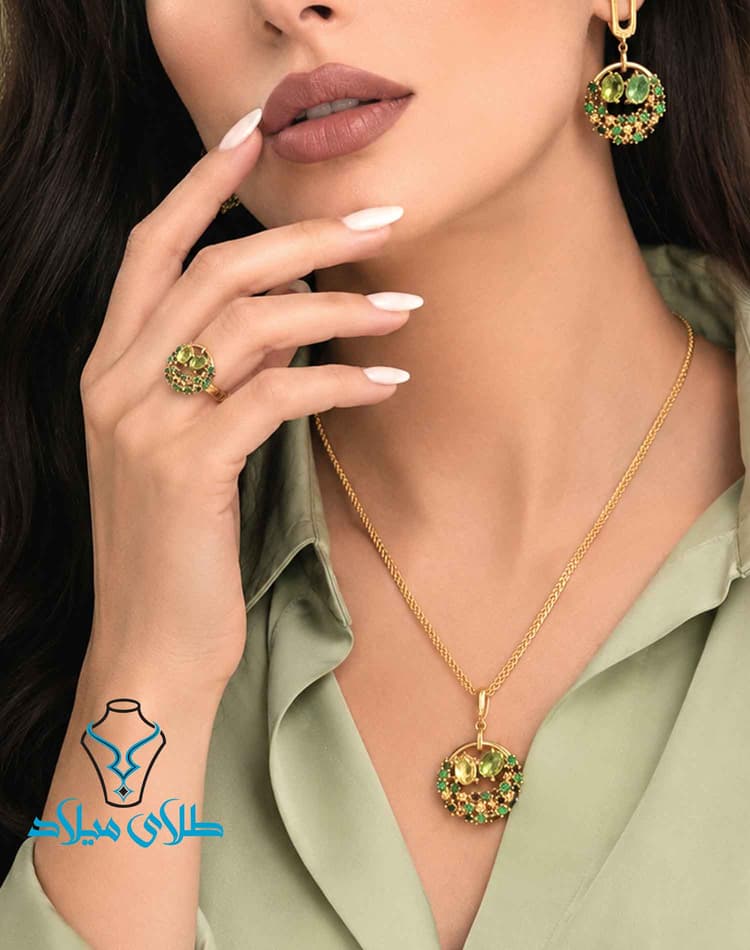 سرویس طلا نانسی · سرویس طلا · 18 عیار · 12.09 گرم