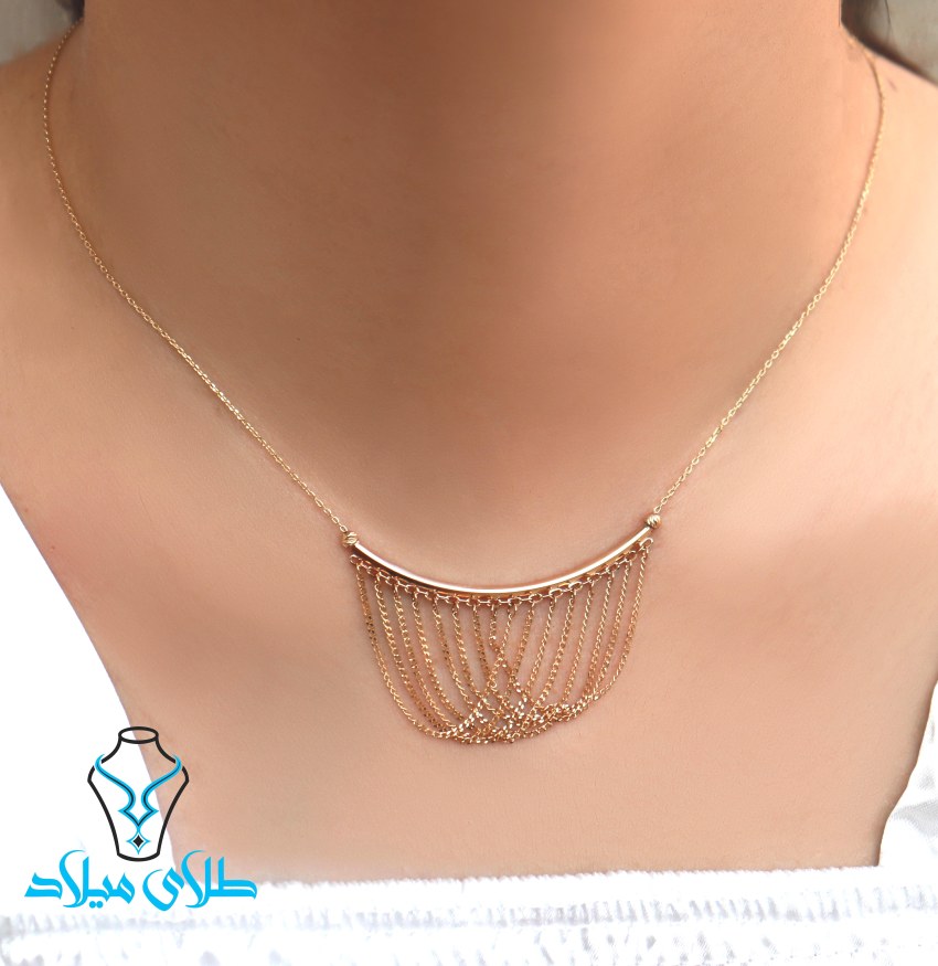 گردنبند کد17 · گردنبند طلا · 18 عیار · 3.51 گرم