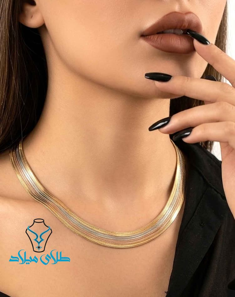 گردنبند کد3 · گردنبند طلا · 18 عیار · 27.31 گرم