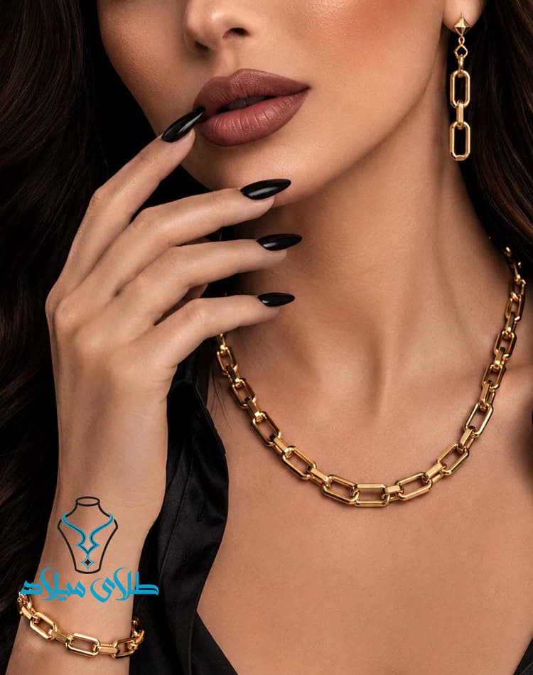 سرویس طلا نیل · سرویس طلا · 18 عیار · 33.44 گرم