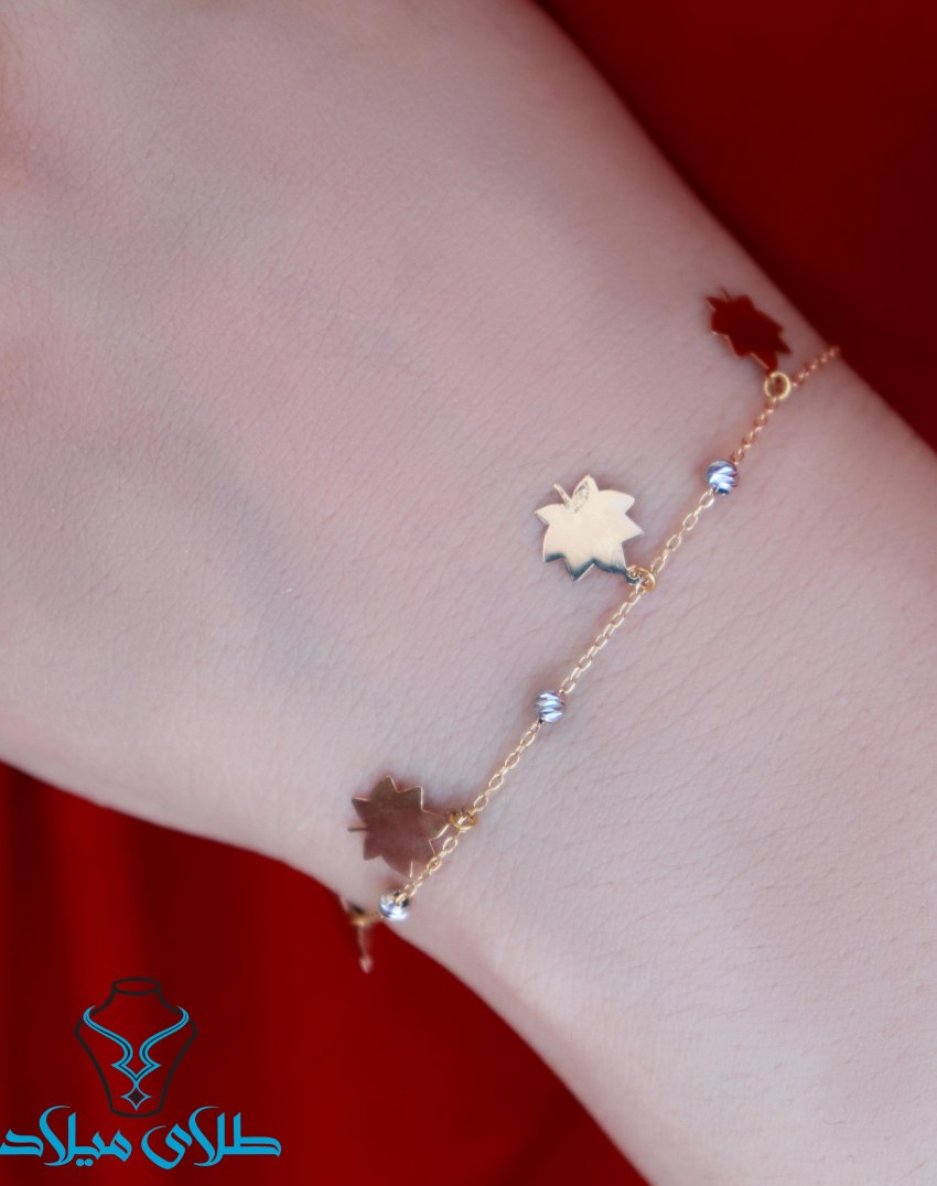 دستبند طلا پالیز · دستبند طلا · 18 عیار · 1.25 گرم