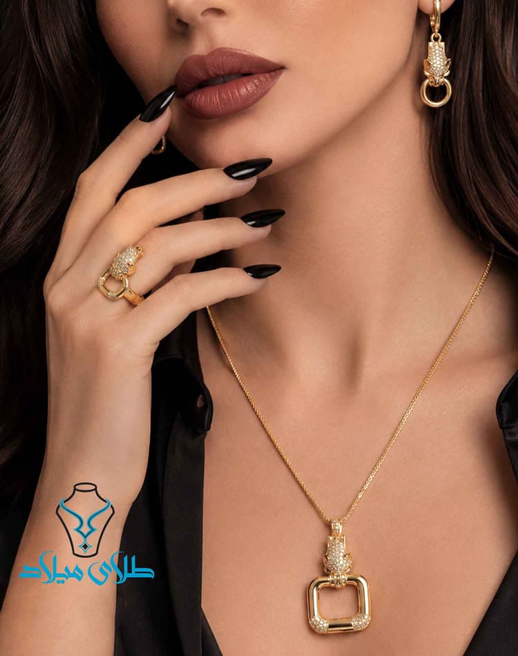 سرویس طلا پنتر کد1
