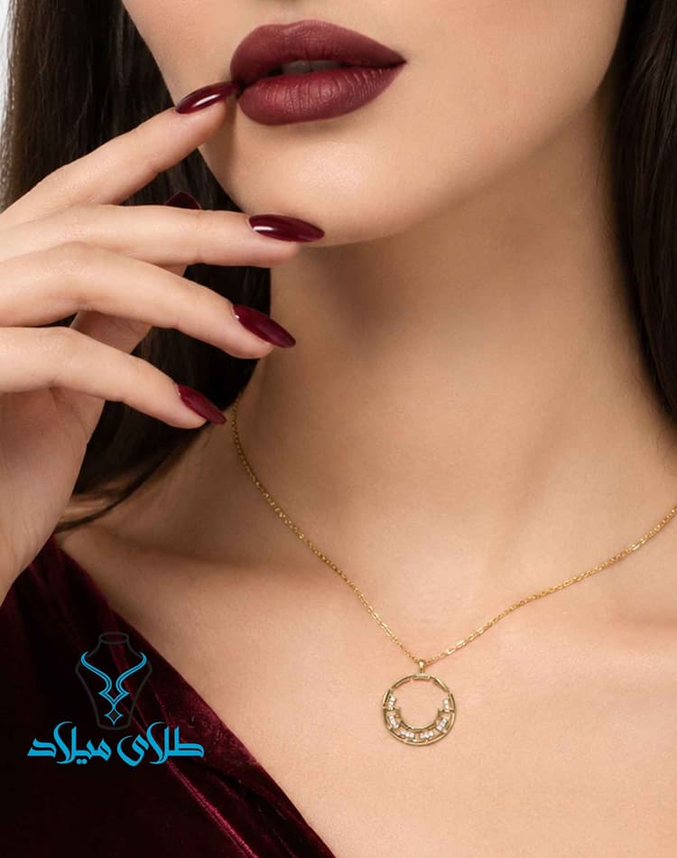 گردنبند طلا پریسان · گردنبند طلا · 18 عیار · 3.51 گرم