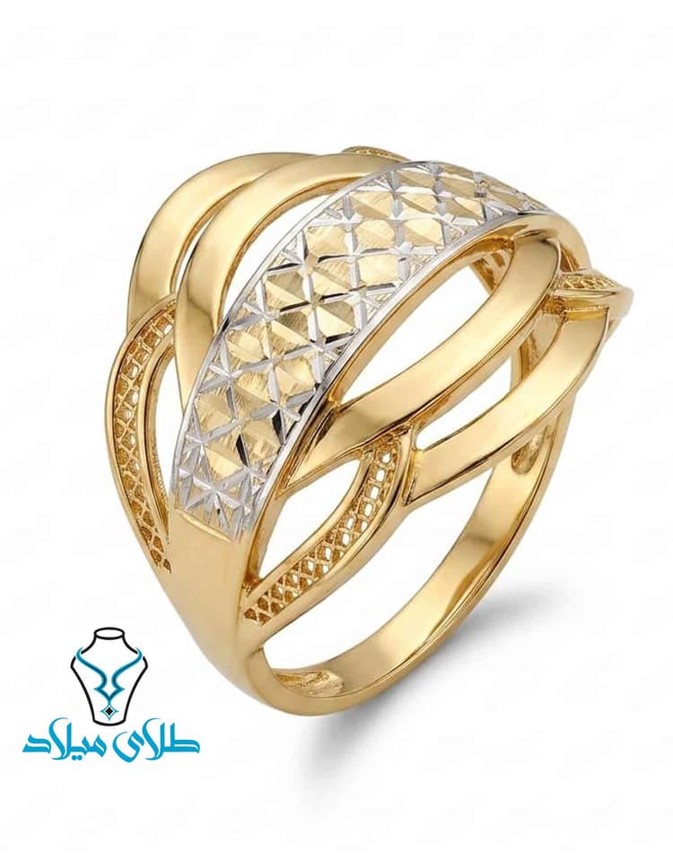 انگشتر کد28 · انگشتر توری طلا · 18 عیار · 2.93 گرم