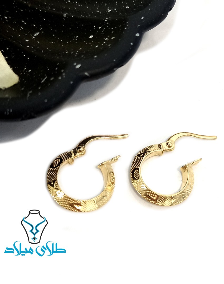 گوشواره حلقه ای رزالین · گوشواره حلقه‌ ای