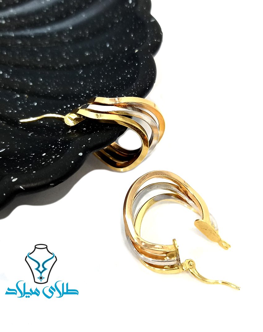 گوشواره حلقه ای رزان · گوشواره حلقه‌ ای