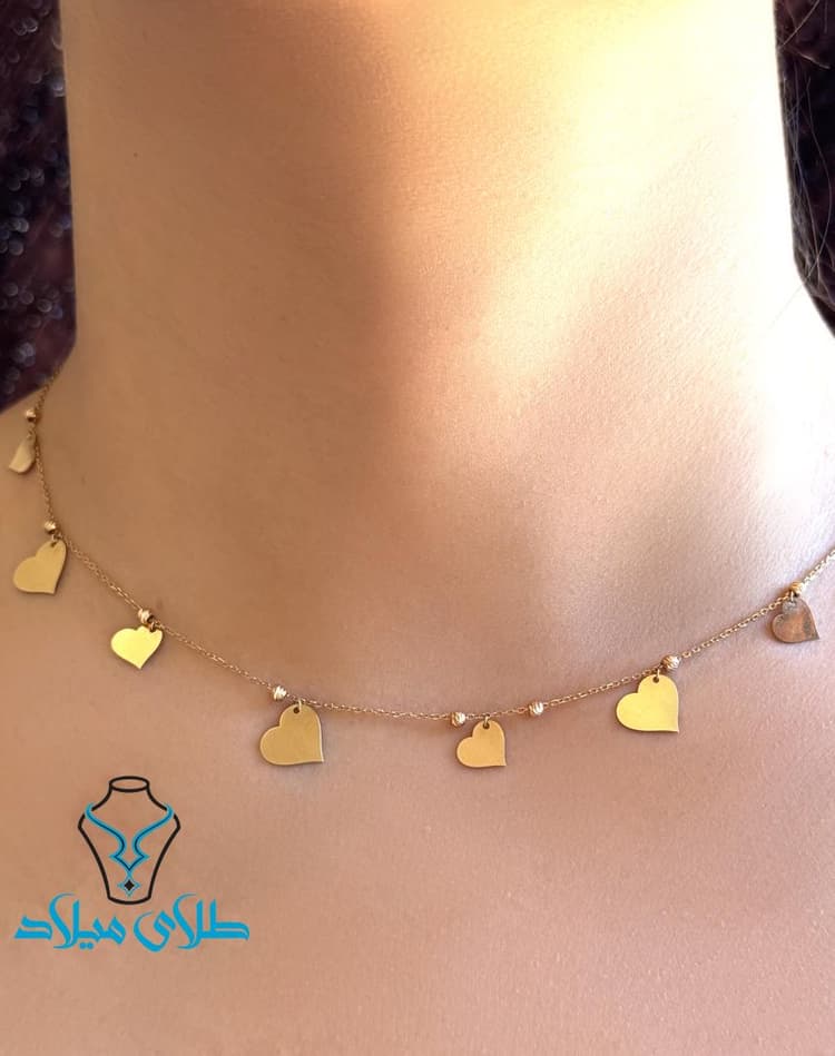 گردنبند رونیا طلا · گردنبند طلا · 18 عیار · 3.61 گرم