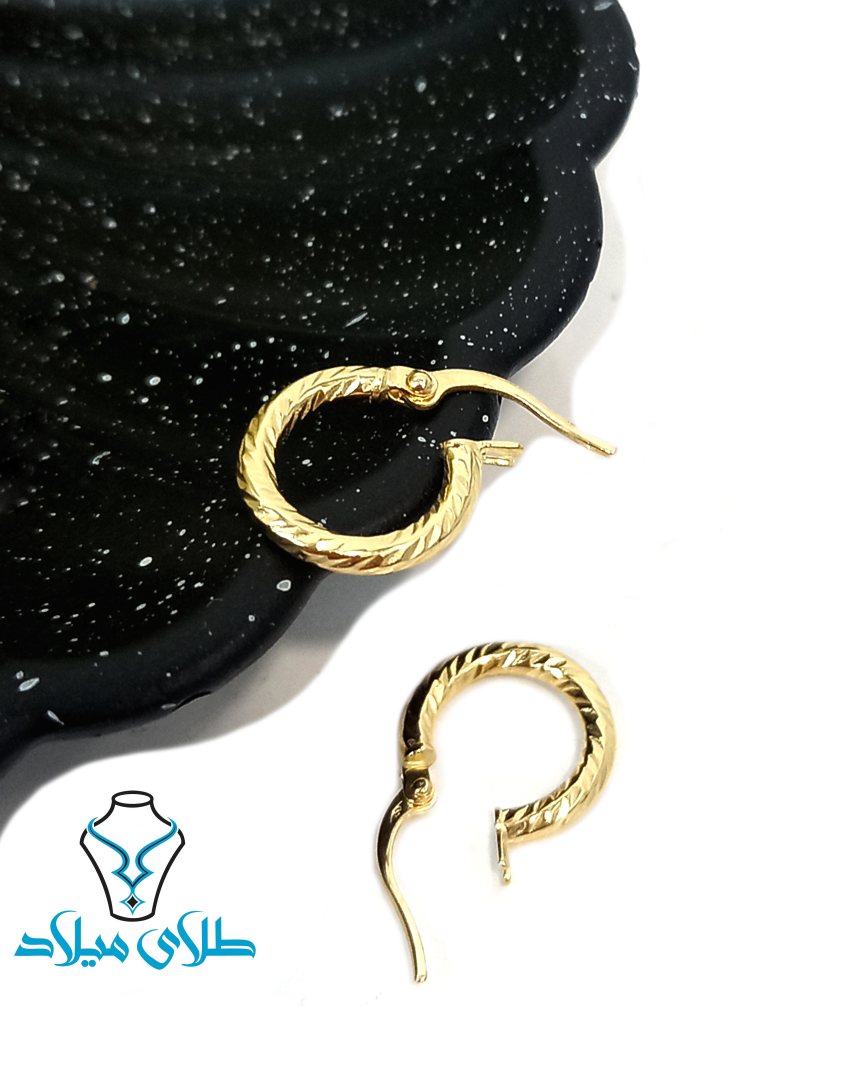 گوشواره حلقه ای سایرا · گوشواره حلقه‌ ای