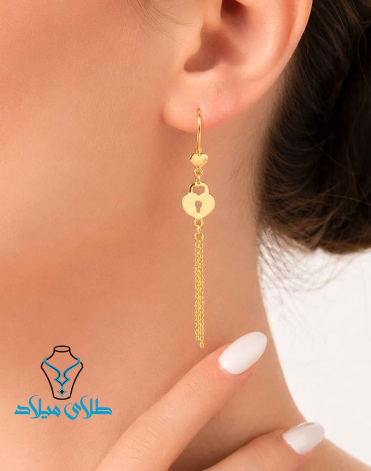 گوشواره طلا سلینا