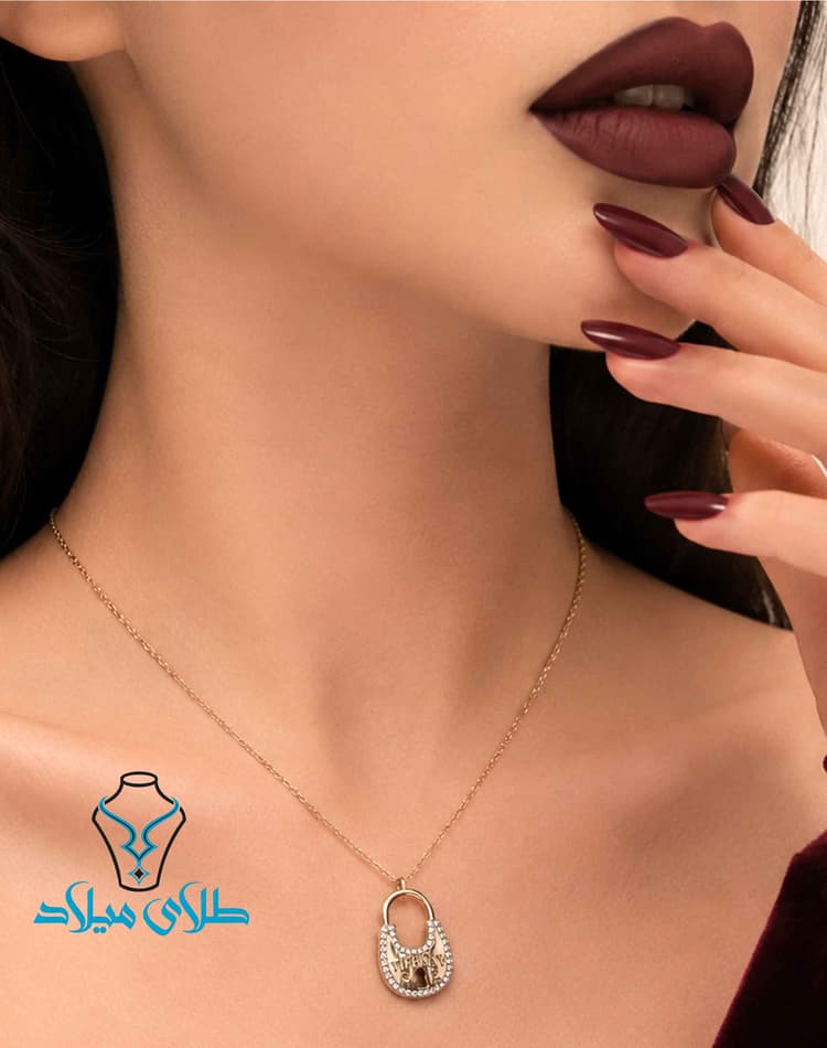 گردنبند طلا تیفانی کد3 · گردنبند تیفانی · 18 عیار · 4.41 گرم