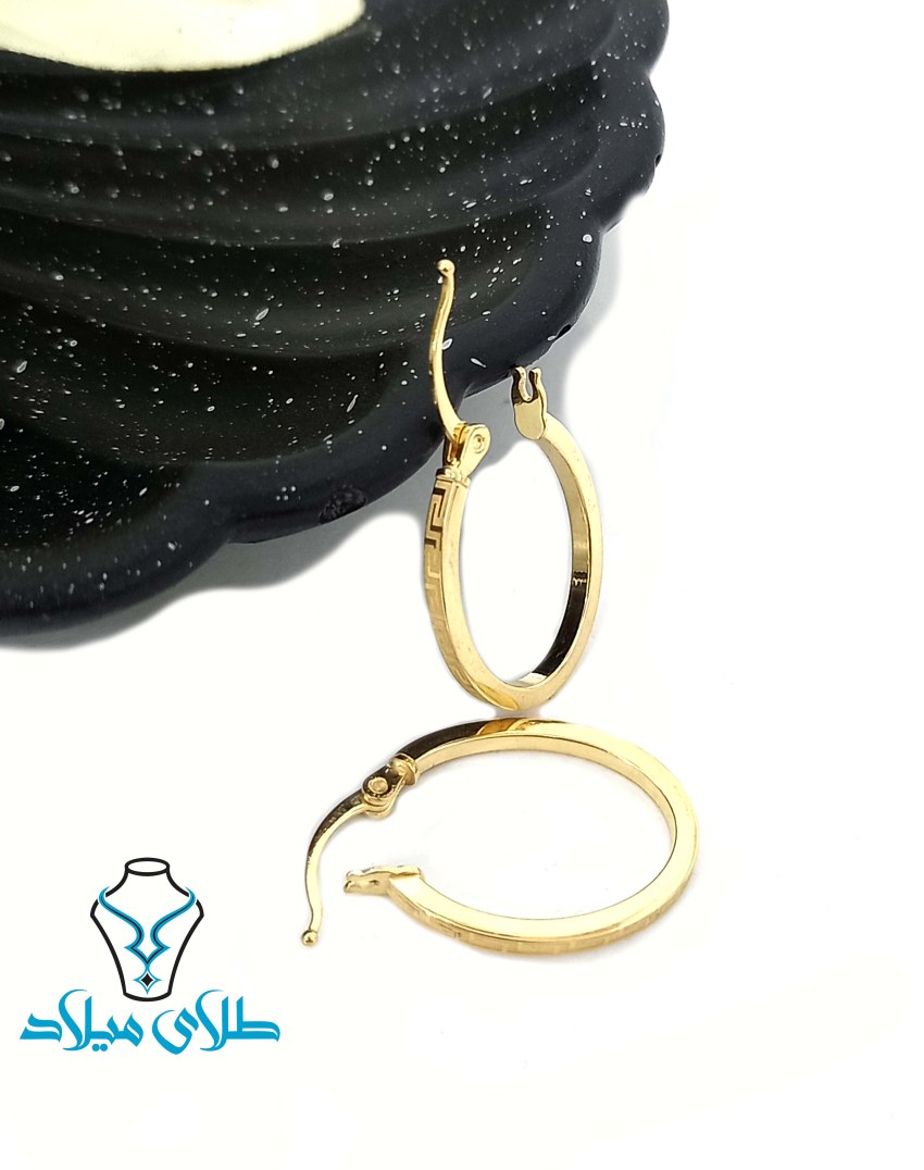 گوشواره حلقه‌ای ورساچ کد29 · گوشواره حلقه‌ ای