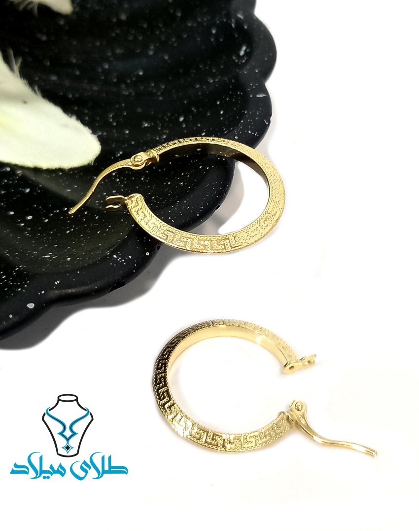گوشواره حلقه‌ای ورساچ کد31 · گوشواره حلقه‌ ای