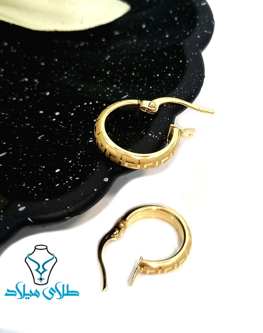 گوشواره حلقه‌ای ورساچ کد39 · گوشواره حلقه‌ ای