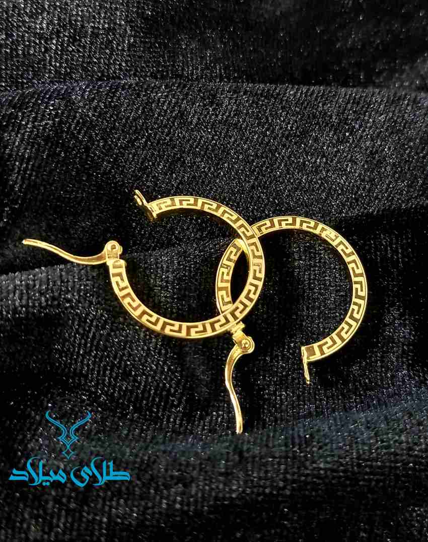 گوشواره حلقه‌ای ورساچ کد51 · گوشواره حلقه‌ ای