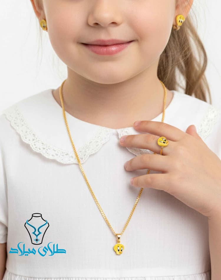 سرویس بچگانه کد2 · سرویس طلا · 18 عیار · 2.14 گرم