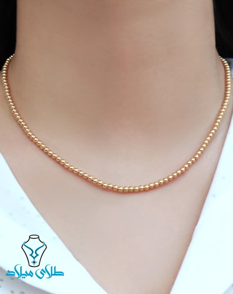 گردنبند کد2 · گردنبند طلا · 18 عیار · 2.55 گرم